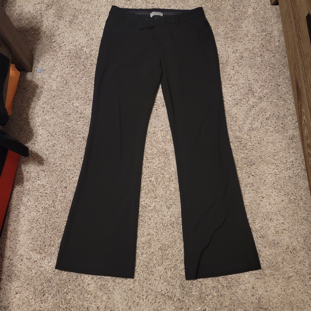 Black Gap Modern Boot 6r stretch dress pants
